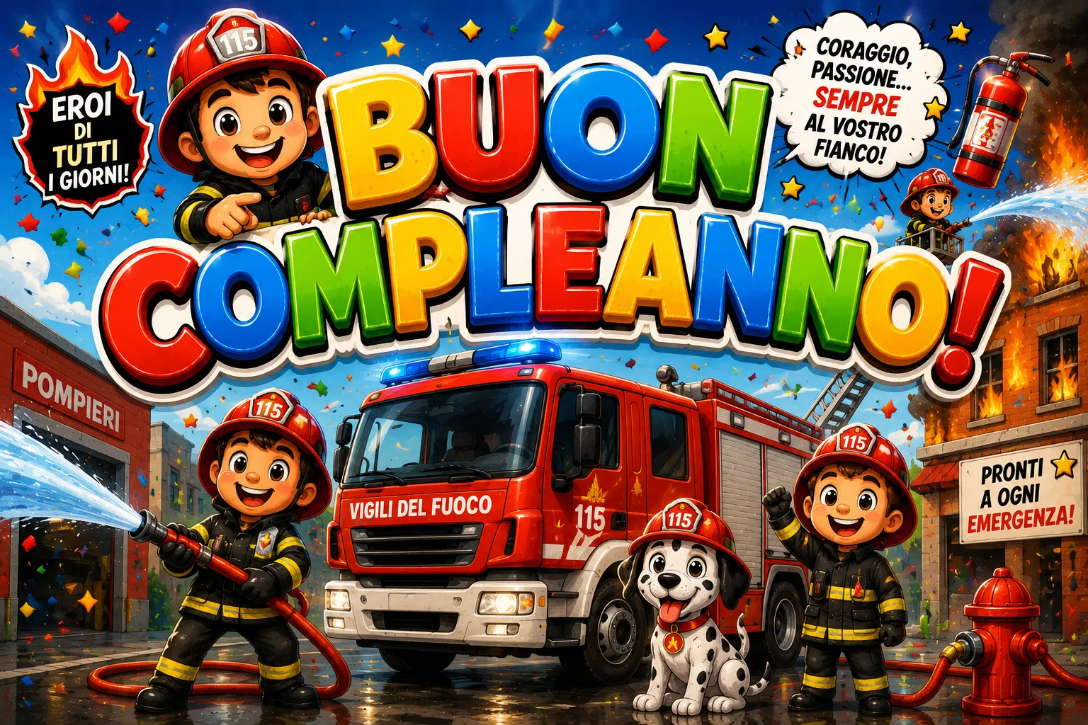 Cialda per Torta Personalizzata Rettangolare BUON COMPLEANNO (Img 3)