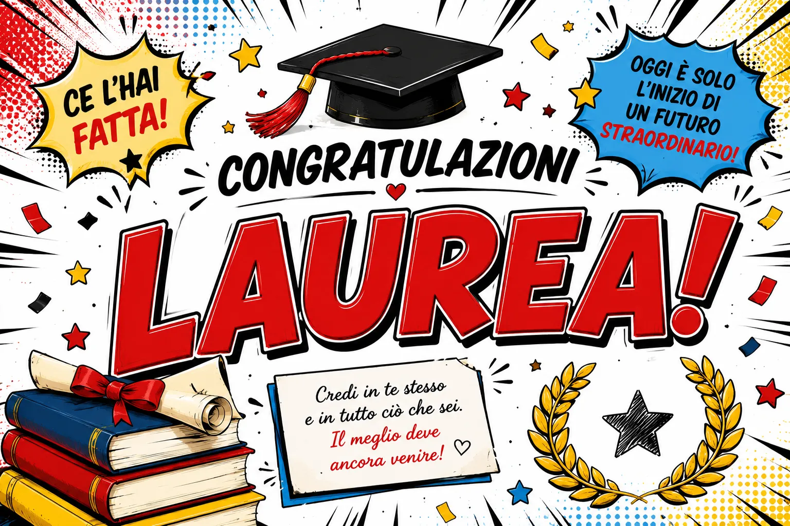 Cialda per Torta Personalizzata Rettangolare LAUREA (Img 3)