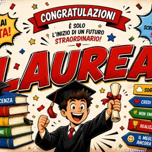 Cialda per Torta Personalizzata Rettangolare LAUREA (Img 4)