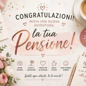 Cialda per Torta Personalizzata Rettangolare PENSIONE (Img 5)