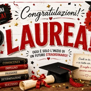 Cialda per Torta Personalizzata Rettangolare LAUREA (Img 8)