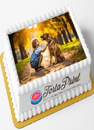 Cialda per Torta Personalizzata Quadrata (Carica la tua foto o immagine) - immagine 2