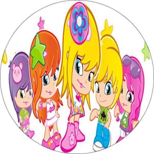 Cialda Per Torta PINYPON Decorazione Alimentare Senza Glutine Topper Cake Rotondo 14 (Ostia, 18 cm)