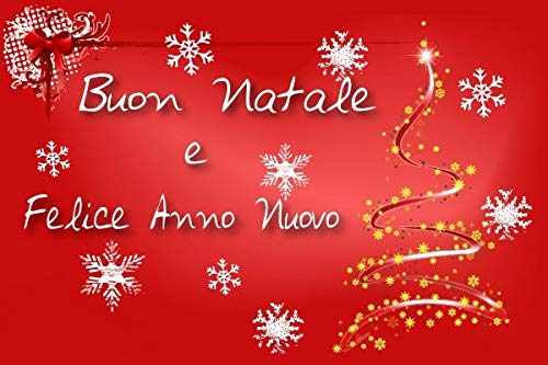 Cialda per Torta Buon Natale BABBO NATALE topper cake senza glutine rettangolare 2 (Pasta di zucchero, 20 x 30 cm)