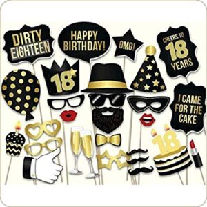 Cialda per torta 18° Compleanno Lui & Lei Occasioni Speciali Decorazione alimentare personalizzabile Gluten free Topper Cake Design (Quadrata) img 3