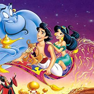 Cialda per torta ALADDIN ALADIN decorazione alimentare senza glutine personalizzazione grafica inclusa topper cake design (Formato rettangolare) img 5 (Ostia, 15x25 cm)