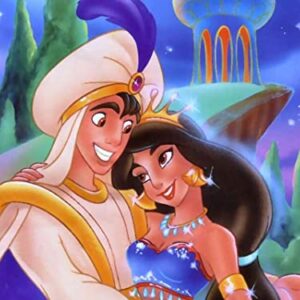 Cialda per torta ALADDIN ALADIN decorazione alimentare senza glutine personalizzazione grafica inclusa topper cake design (Formato rettangolare) img 4 (Pasta di zucchero, 20x25 cm)