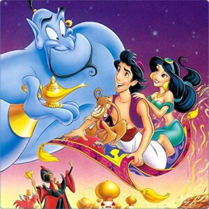 Cialda per torta ALADDIN ALADIN decorazione alimentare senza glutine personalizzazione grafica inclusa topper cake design (Formato quadrato) img 4