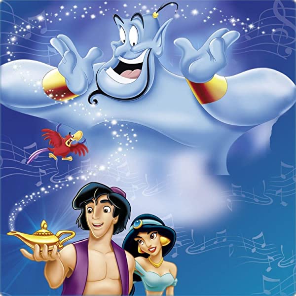 Cialda per torta ALADDIN ALADIN decorazione alimentare senza glutine personalizzazione grafica inclusa topper cake design quadrato 1 (Pasta di zucchero, 16 x 16 cm)