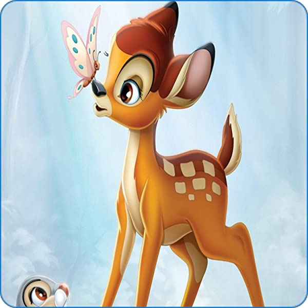 Cialda per torta BAMBI decorazione alimentare senza glutine topper cake quadrato 1 (Pasta di zucchero, 16 x 16 cm)