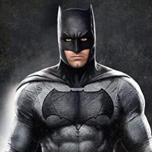 Cialda per torta BATMAN decorazione alimentare senza glutine topper cake img 02 (Ostia, 25 x 20 cm)