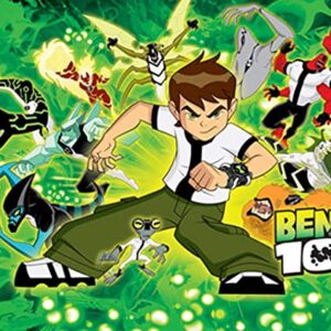 Cialda per torta BEN TEN BEN 10 decorazione alimentare senza glutine topper cake img 4 (Pasta di zucchero, 25 x 15 cm)