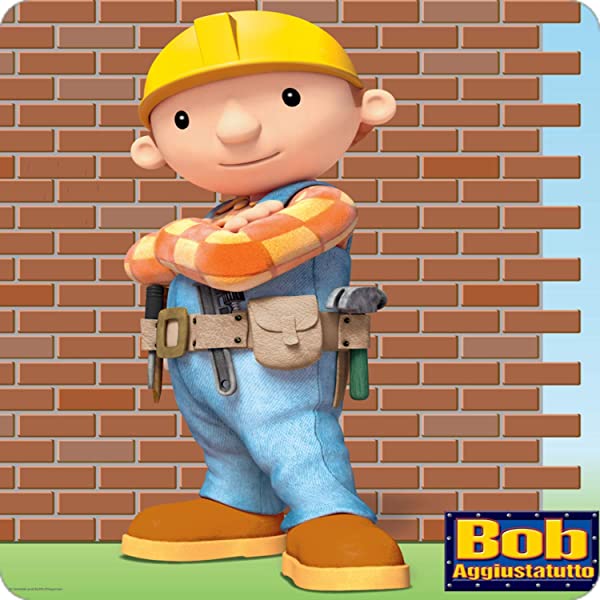 Cialda per torta BOB Aggiustatutto decorazione alimentare senza glutine topper cake quadrato 2 (Pasta di zucchero, 16 x 16 cm)