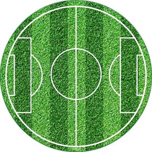 Cialda per torta CAMPO CALCIO decorazione alimentare senza glutine topper cake img 3 (Ostia, 20 cm)