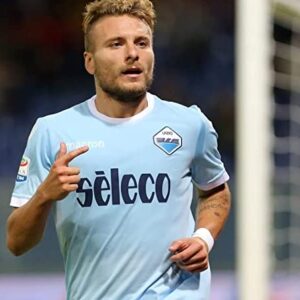 Cialda per torta CIRO IMMOBILE LAZIO Calcio decorazione alimentare senza glutine topper cake img 5 (Pasta di zucchero, 20 x 30 cm)
