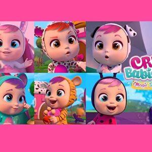 Cialda per torta CRY babies Decorazione alimentare Senza Glutine Topper Cake Rettangolare 5 (Ostia, 20 x 30 cm)
