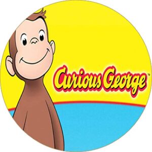 Cialda per torta CURIOSO GEORGE decorazione alimentare senza glutine topper cake img 6 (Ostia, 16 cm)