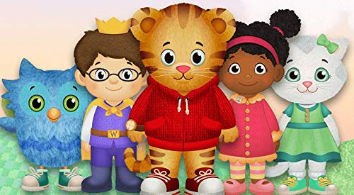 Cialda per torta DANIEL TIGER decorazione alimentare senza glutine topper cake (rettangolare) img 5 (Ostia, 20x30 cm)