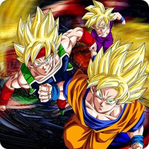 Cialda per torta DRAGON BALL GOKU decorazione alimentare senza glutine topper cake ( quadrato) img 08 (Pasta di zucchero, 16 x 16 cm)