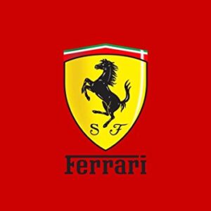 Cialda per torta FERRARI decorazione alimentare senza glutine personalizzazione grafica inclusa topper cake rettangolare img 3