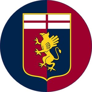 Cialda per torta GENOA CALCIO decorazione alimentare senza glutine topper cake img 1 (Ostia, 20 cm)