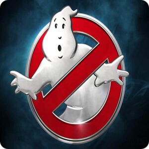 Cialda per torta GHOSTBUSTERS Acchiappa fantasmi decorazione alimentare senza glutine topper cake quadrato 1 (Ostia, 20 x 20 cm)