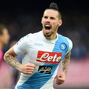 Cialda per torta HAMSIK Napoli Calcio decorazione alimentare senza glutine personalizzazione grafica inclusa topper cake design