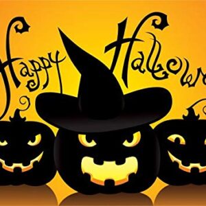 Cialda per torta HAPPY HALLOWEEN decorazione alimentare senza glutine topper cake rettangolare img 7 (Ostia, 25 x 15 cm)