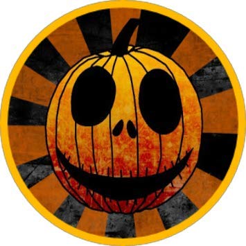 Cialda per torta HAPPY HALLOWEEN decorazione alimentare senza glutine topper cake rotondo img 7 (Ostia, 20 cm)