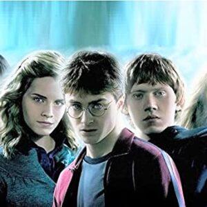 Cialda per torta HARRY POTTER decorazione alimentare senza glutine topper cake img 2 ( rettangolare) (Pasta di zucchero, 20 x 30 cm)