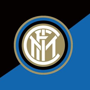 Cialda per torta INTER CALCIO decorazione alimentare senza glutine topper cake img 1 (Pasta di zucchero, 20x25 cm)