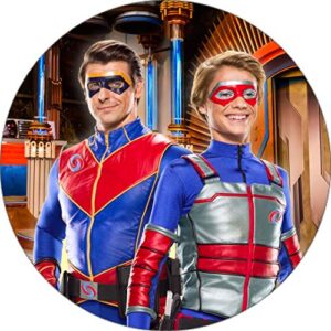 Cialda per torta KID DANGER HENRY DANGER decorazione alimentare senza glutine personalizzazione grafica inclusa topper cake rotondo 2