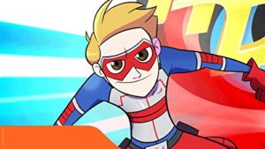 Cialda per torta KID DANGER HENRY DANGER decorazione alimentare senza glutine personalizzazione grafica inclusa topper cake rettangolare 7
