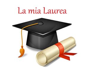 Cialda per torta LA MIA LAUREA OCCASIONI SPECIALI decorazione alimentare senza glutine personalizzazione grafica topper cake img 4