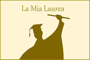 Cialda per torta LAUREA LA MIA LAUREA OCCASIONI SPECIALI decorazione alimentare senza glutine topper cake ( rettangolare) img 2 (Ostia, 20x25 cm)