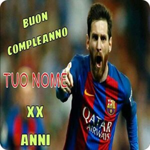 Cialda per torta LEO MESSI BARCELLONA decorazione alimentare senza glutine personalizzazione grafica inclusa topper cake design img 03