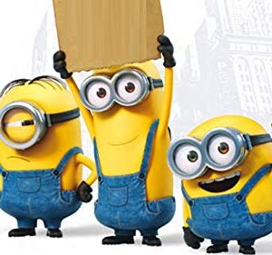 Cialda per torta MINIONS decorazione rettangolare alimentare senza glutine personalizzazione grafica inclusa topper cake design img 18