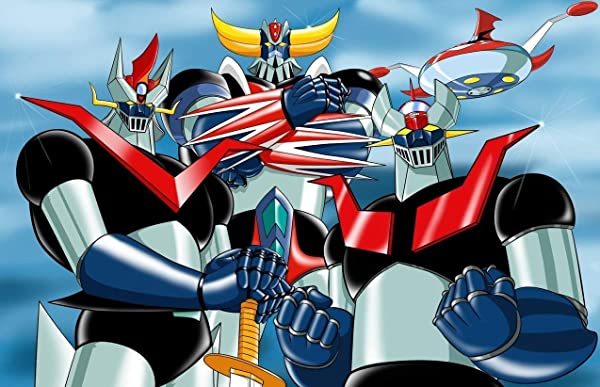 Cialda per torta Mazinga Z e Goldrake decorazione alimentare senza glutine topper cake rettangolare 2 (Ostia, 20 x 30 cm)