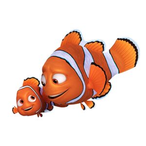Cialda per torta NEMO e MARLIN decorazione alimentare personalizzabile Senza Glutine Topper Cake Design Rettangolare (Ostia, 20 x 30 cm)