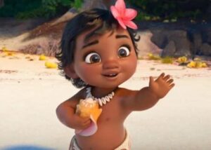 Cialda per torta OCEANIA Principessa VAIANA decorazione alimentare senza glutine topper cake ( rettangolare) img 8 (Ostia, 25 x 15 cm)