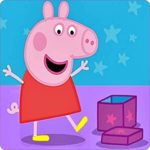 Cialda per torta PEPPA PIG decorazione alimentare senza glutine topper cake ( quadrato) img 8 (Pasta di zucchero, 20x20 cm)