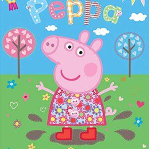 Cialda per torta PEPPA PIG decorazione alimentare senza glutine topper cake ( rettangolare) img 13 (Ostia, 20x30 cm)