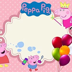 Cialda per torta PEPPA PIG decorazione alimentare senza glutine topper cake ( rettangolare) img 5 (Pasta di zucchero, 20x30 cm)