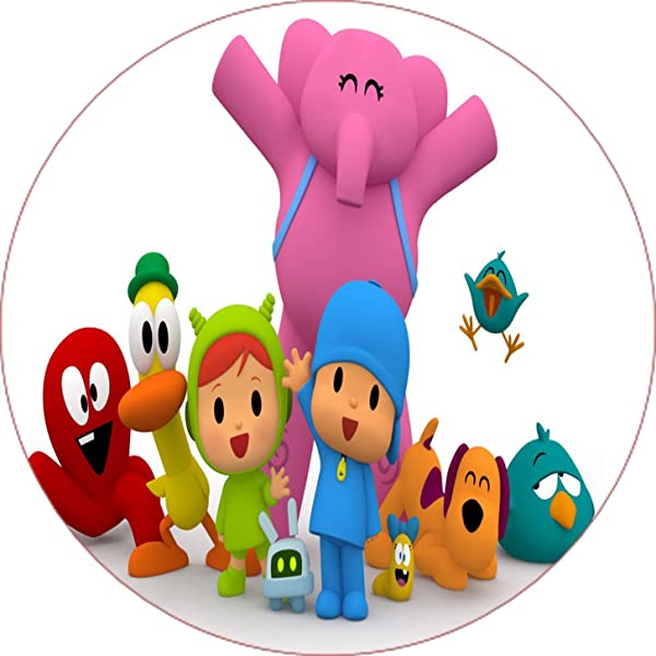 Cialda per torta POCOYO decorazione alimentare senza glutine topper cake design (formato rotondo) img 8 (Ostia, 18 cm)