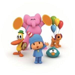 Cialda per torta POCOYO decorazione alimentare senza glutine topper cake design (rettangolare) img 6 (Ostia, 15x25 cm)