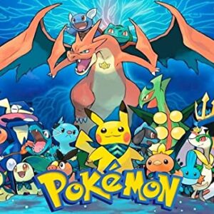 Cialda per torta POKEMON decorazione alimentare senza glutine topper cake img 2 (Pasta di zucchero, 15x25 cm)