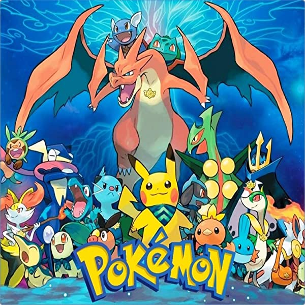 Cialda per torta POKEMON decorazione alimentare senza glutine topper cake img 2 (Pasta di zucchero, 18x18 cm)