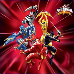Cialda per torta POWER RANGERS decorazione alimentare senza glutine topper cake (quadrato) img 4 (Ostia, 16x16 cm)