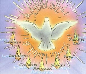 Cialda per torta PRIMA COMUNIONE Lui & Lei SANTA CRESIMA decorazione alimentare senza glutine personalizzazione grafica inclusa topper cake design (Formato quadrato) img 9