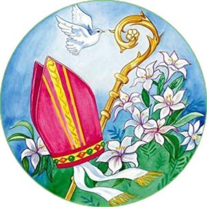 Cialda per torta PRIMA COMUNIONE Lui & Lei SANTA CRESIMA decorazione alimentare senza glutine personalizzazione grafica inclusa topper cake design (Formato rotondo) img 13